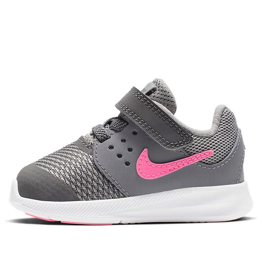 (TD) Nike Downshifter 7 Low-Top Running Shoes Grey/Pink 869971-003