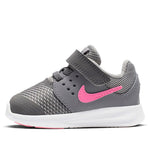 (TD) Nike Downshifter 7 Low-Top Running Shoes Grey/Pink 869971-003