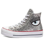 (WMNS) Converse Chiara Ferragni x Chuck Taylor All Star 'Lift Silver' 563828C
