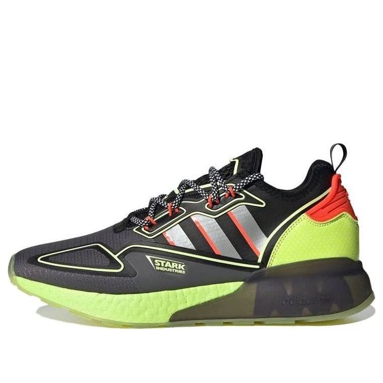 adidas Marvel x ZX 2K Boost 'Stark Industries - Black Solar Yellow' H02559