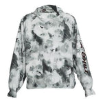 (WMNS) Nike Air Dri-FIT Colorblock Splash Ink Alphabet Running Sports Hooded Pullover Jacket Smoke Gray DM7550-010