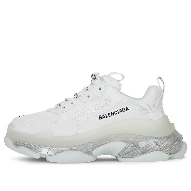 (WMNS) Balenciaga Triple S Sneaker 'White Iridescent' 544351W2FB29001