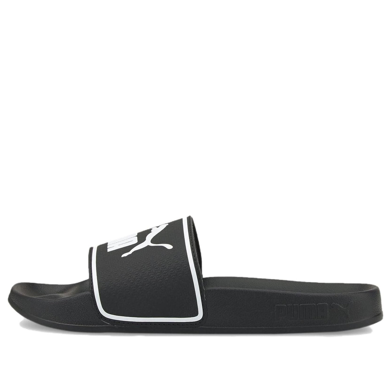 (GS) PUMA Leadcat 2.0 Slide 'Black White' 384434-01