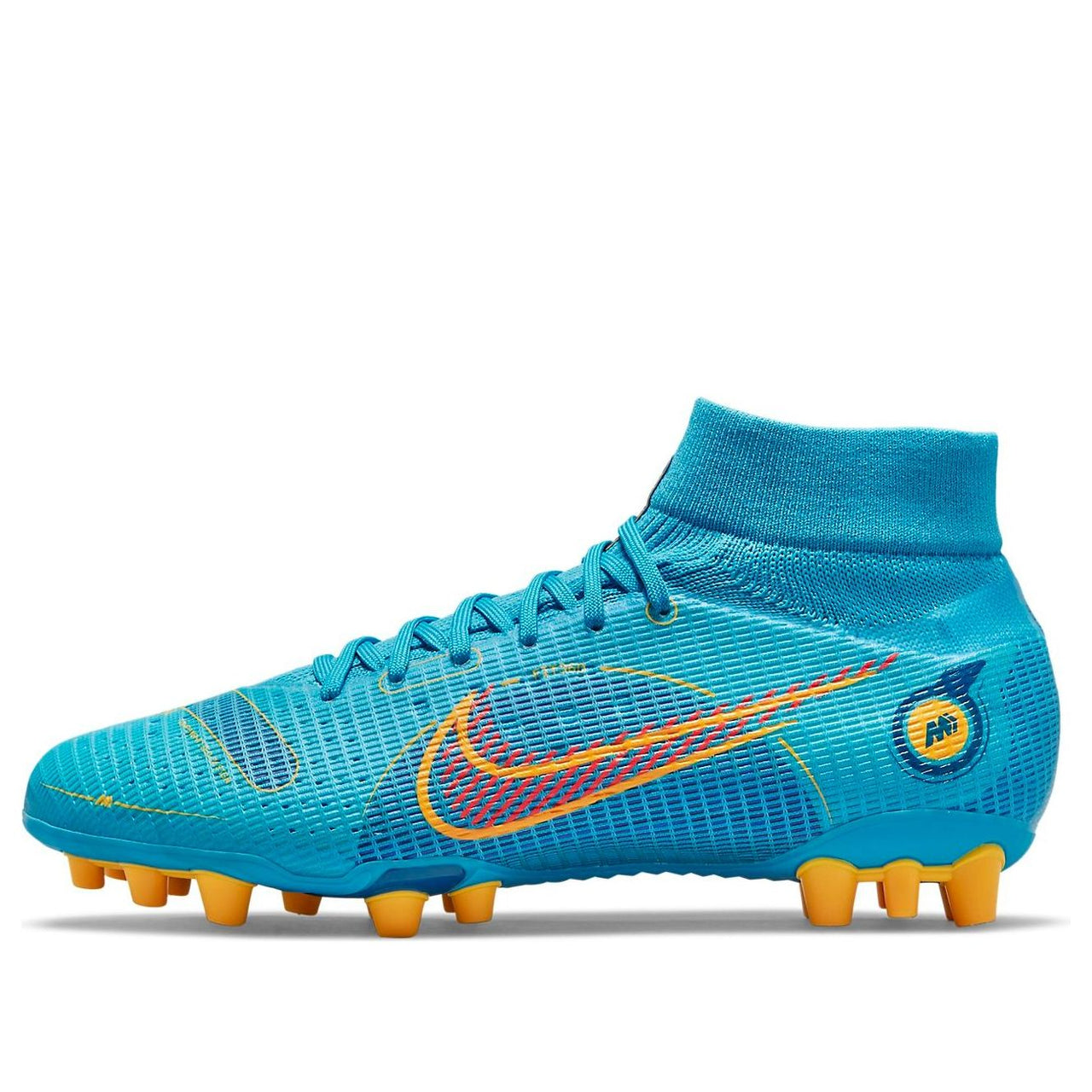 Nike Mercurial Superfly 8 Pro AG 'Blue Yellow' DJ2844-484