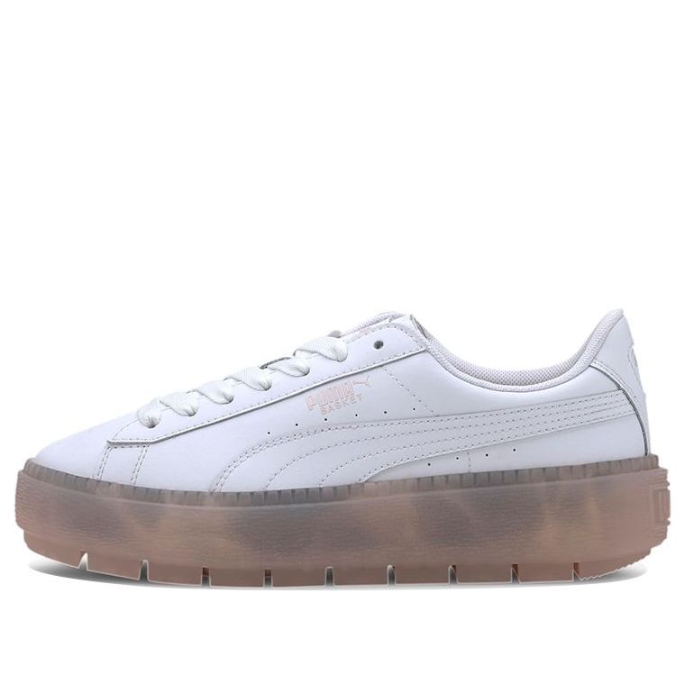 (WMNS) PUMA Platform Trace Translucent White 371656-01