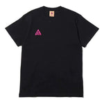 Nike ACG Small Logo Casual Short Sleeve Black / Purple Red BQ7343-013