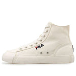 (WMNS) Fila Block High-Top Canvas Shoes White T12W034404FSW