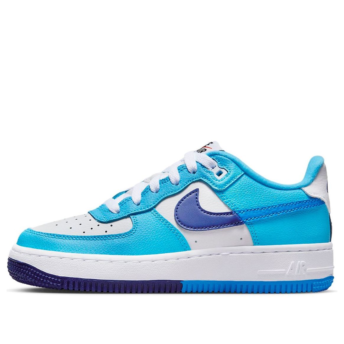 (GS) Nike Air Force 1 Low LV8 2 'White Light Photo Blue' DZ2660-100