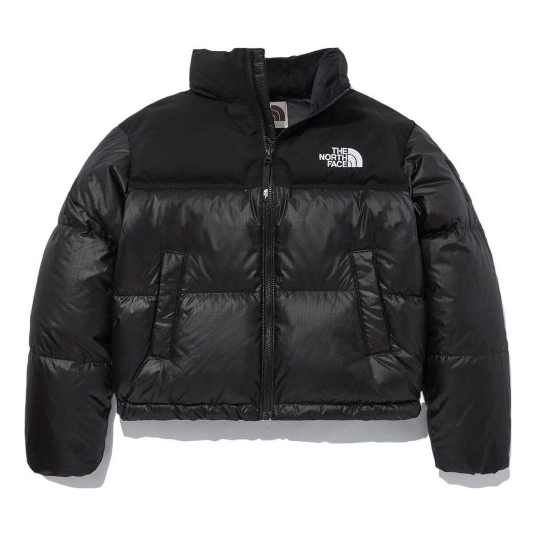 (WMNS) The North Face White Label Novelty Nuptse Down Jacket Asia Sizing 'Matte Black' NJ1DN80J