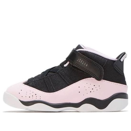 (TD) Air Jordan 6 Rings 'Black Pink Foam' 942780-006