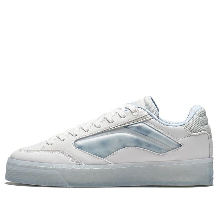 Li-Ning 180 Low Cozy Skateboarding Shoes Frost White AECS017-1