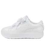 (WMNS) PUMA Suede Mayu Heart Patent 'White' 385967-01