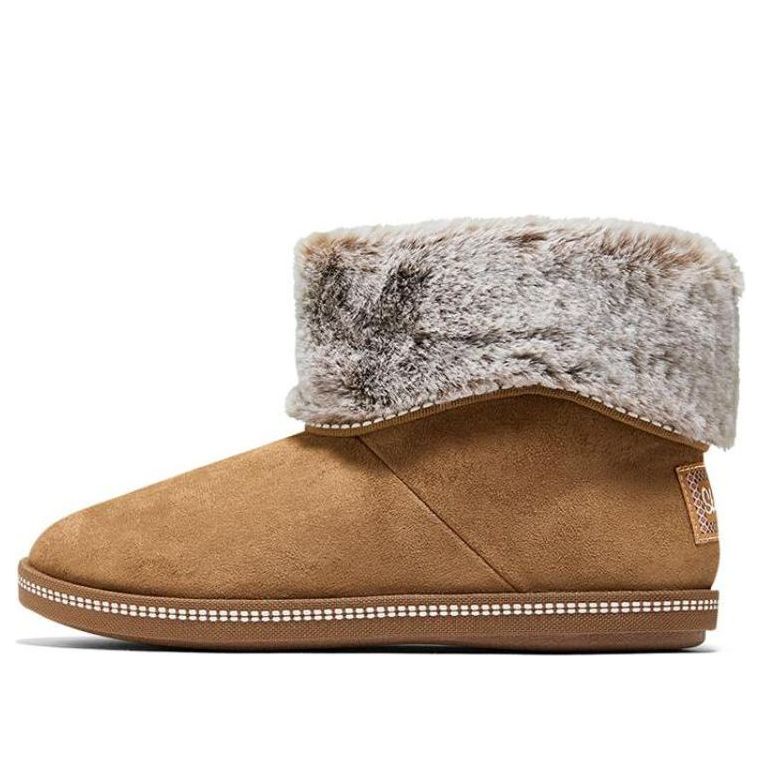 (WMNS) Skechers Cozy Campfire 'Khaki Brown' 167627-CSNT