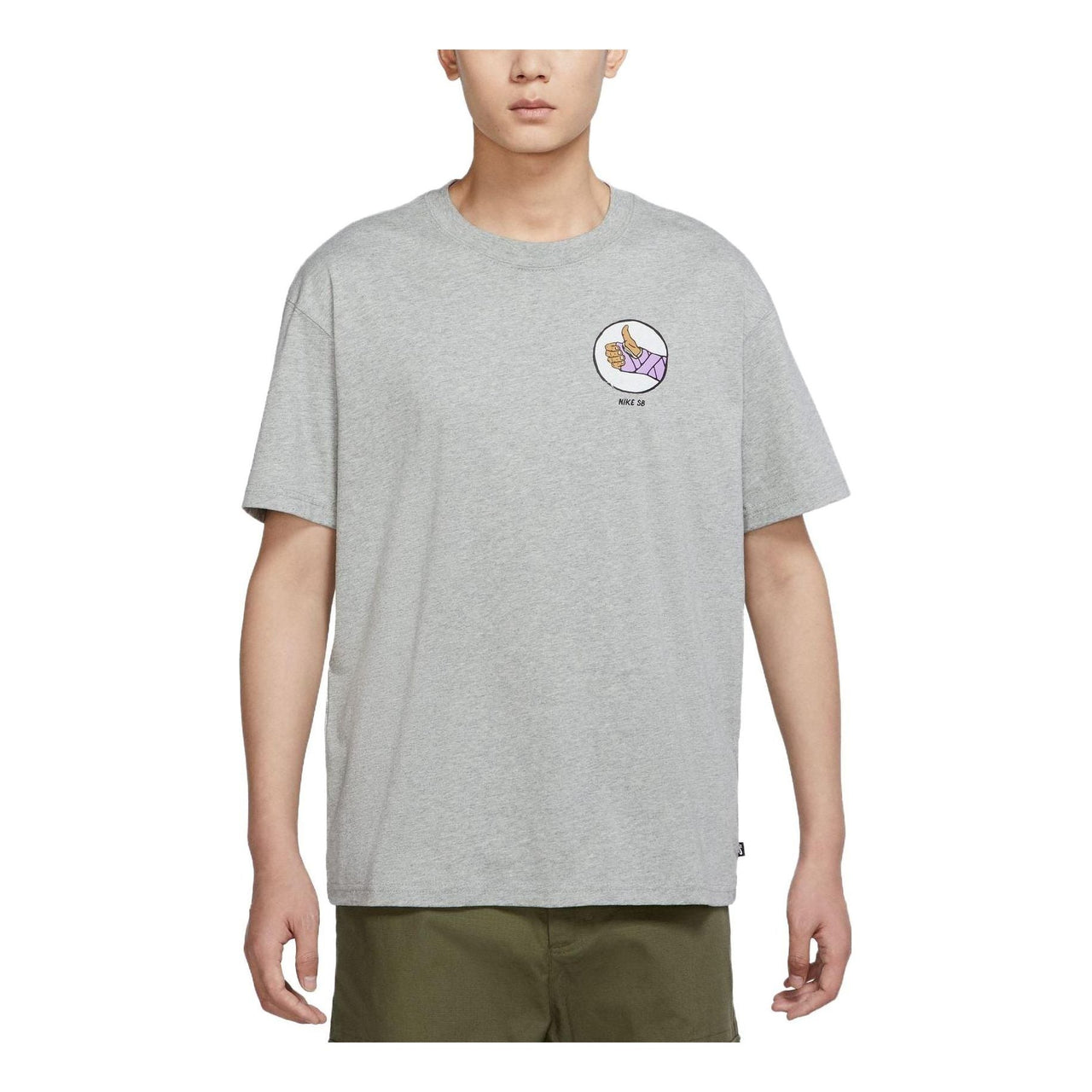 Nike SB Skate T-Shirt 'Grey' DV2679-063