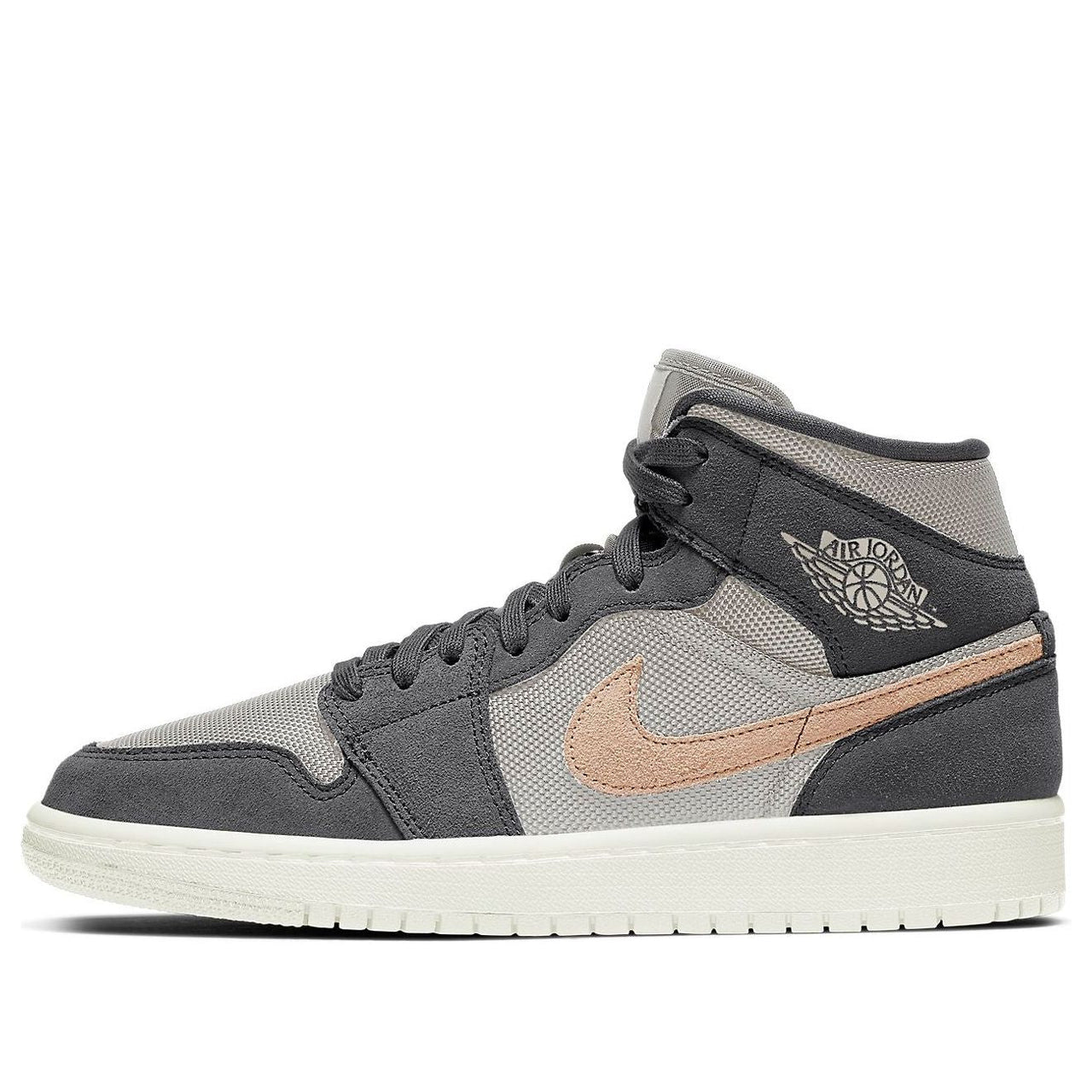 (WMNS) Air Jordan 1 Mid 'Iron Grey Onyx' BQ6472-020