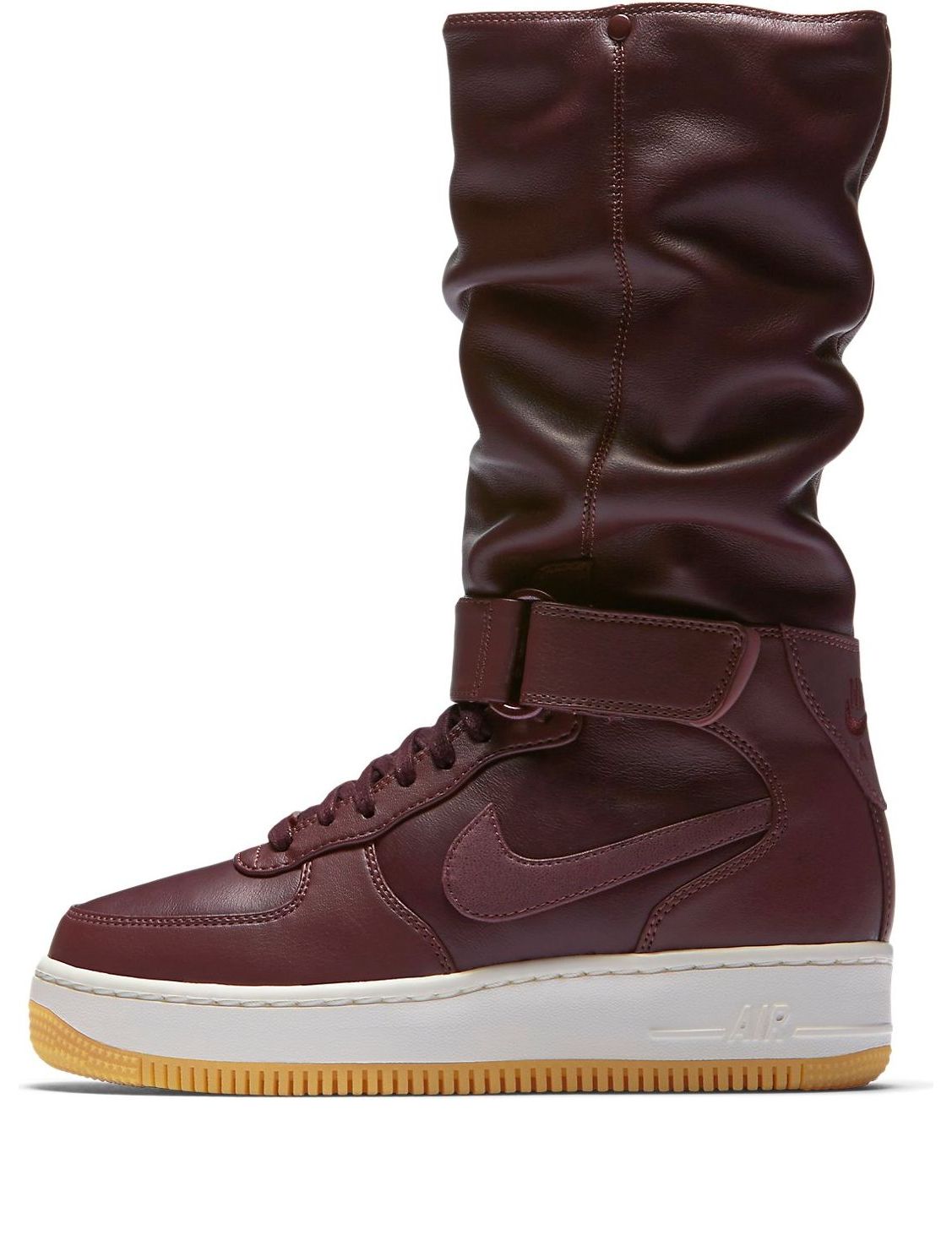(WMNS) Nike Air Force 1 'Upstep Warrior Dark Red' 860522-600