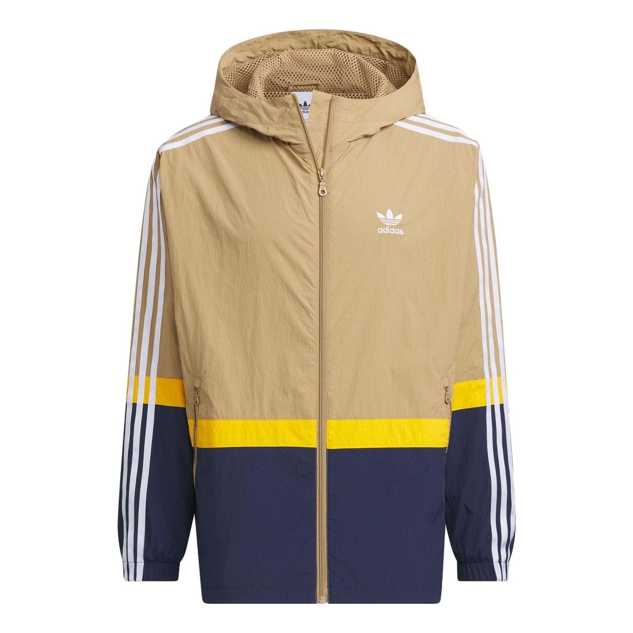 adidas Originals Sportswear Jackets 'Tan Navy' IN0996