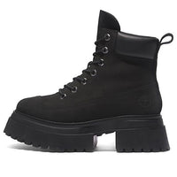 (WMNS) Timberland Sky 6 Inch Lace Up Boots 'Black Nubuck' A428J001