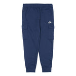 Nike Sportswear Club Fleece Cargo Stay Warm Bundle Feet Sports Long Pants Royal blue CD3130-410