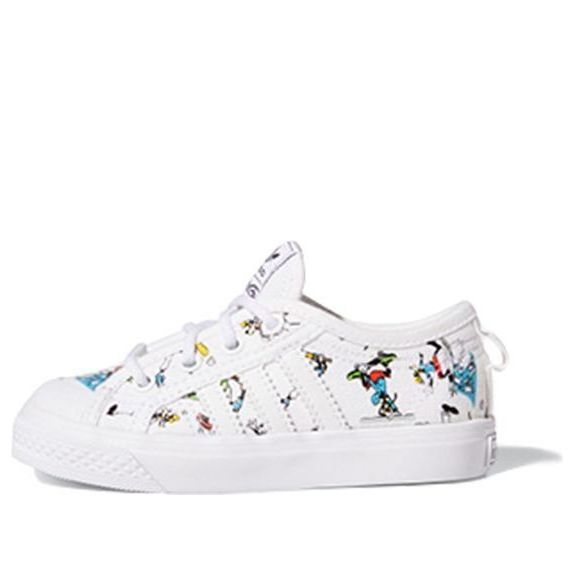 (TD) adidas x Disney Nizza 'Sport Goofy Pack - White' FW3822