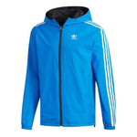adidas originals Reversible Windbreaker Jacket 'Blue Bird Black' FK9978