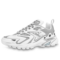 LOUIS VUITTON Runner Tatic Sneakers 'White Grey' 1ABEQ4