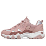 (WMNS) Skechers D Lites 2.0 Low-Top Running Shoes Pink 66666312-MVE