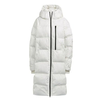 (WMNS) adidas By Stella McCartney Longline Jacket Asia Sizing 'White' H58127