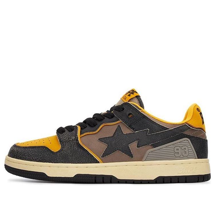 A BATHING APE Sk8 Sta 'Yellow Black' 1I20-291-021