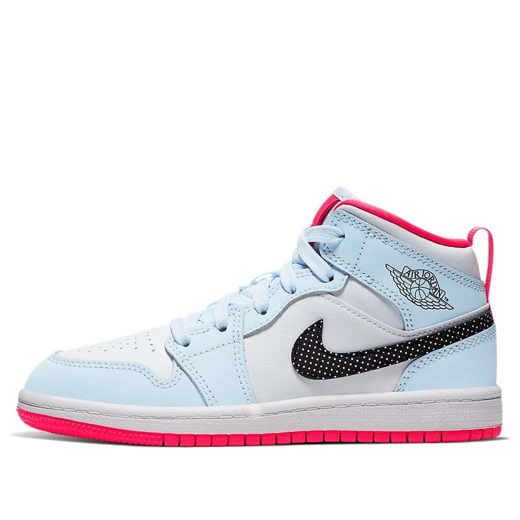 (PS) Air Jordan 1 Mid 'Half Blue' 640737-400