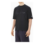Men's Y-3 Distressed SS Tee Logo Short Sleeve Black FQ4114