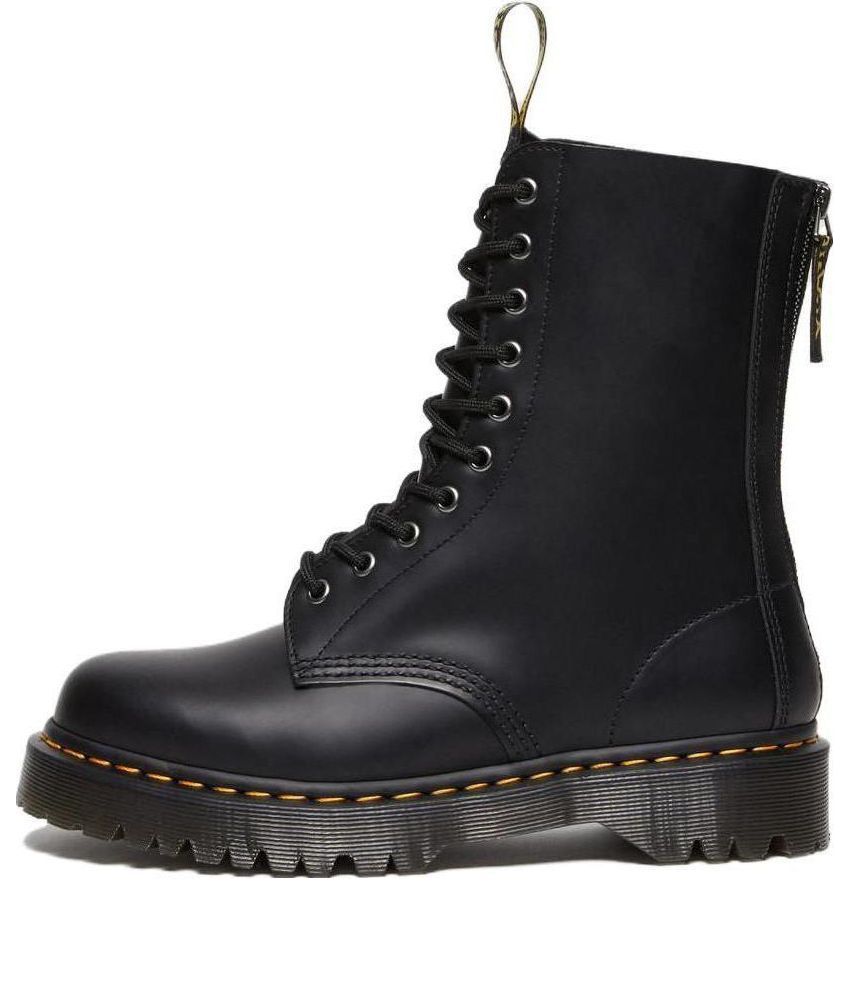 Dr. Martens 1490 Hi Bex Zip Leather Boots 'Black' 27841001