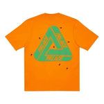 PALACE Fly TShirt Green Triangle Logo Short Sleeve Unisex Orange P20ES012