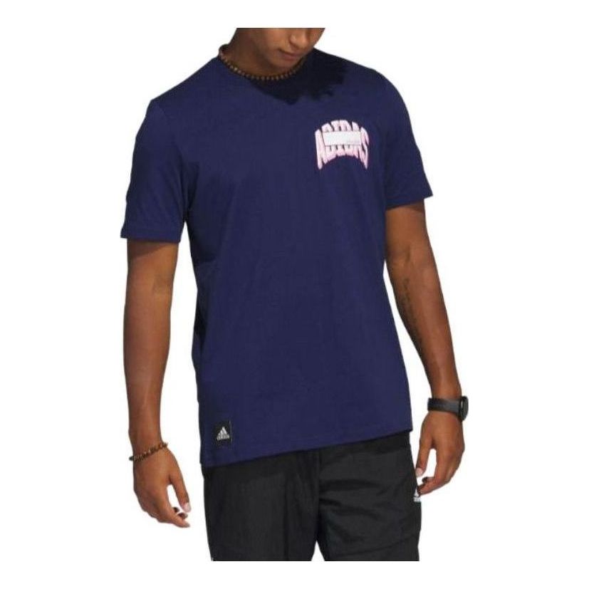adidas Sportswear BLK T-Shirt 'Navy' H54655