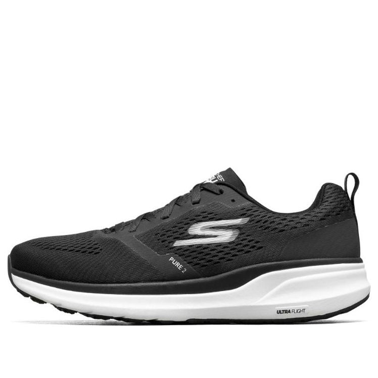 (WMNS) Skechers PURE 2 Sports Shoes Black 128091-BKW