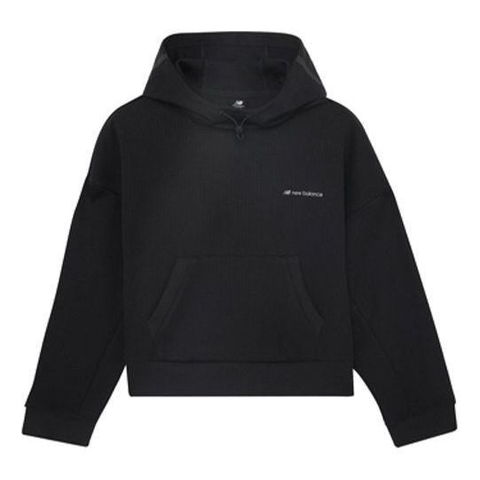 (WMNS) New Balance Sports Minimalistic Casual Pullover Black AWT03553-PHM