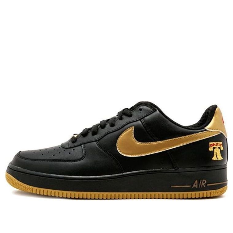 Nike Air Force 1 Premium 'Black Metallic Gold' 309096-071