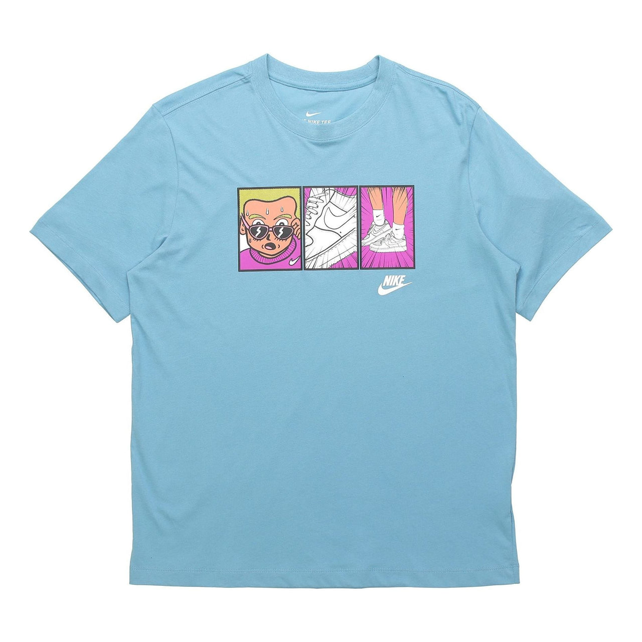 Nike Sportswear Applique T-Shirt 'Blue' CT6528-424