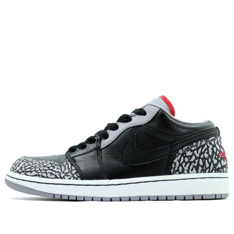 Air Jordan 1 Phat Low 'Black Cement' 350571-061