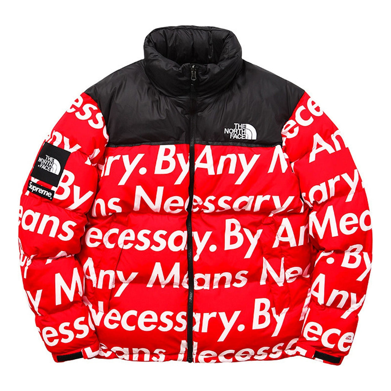 Supreme FW15 X The North Face By Any Means Nuptse Jacket 'Red' SUP-FW15-621