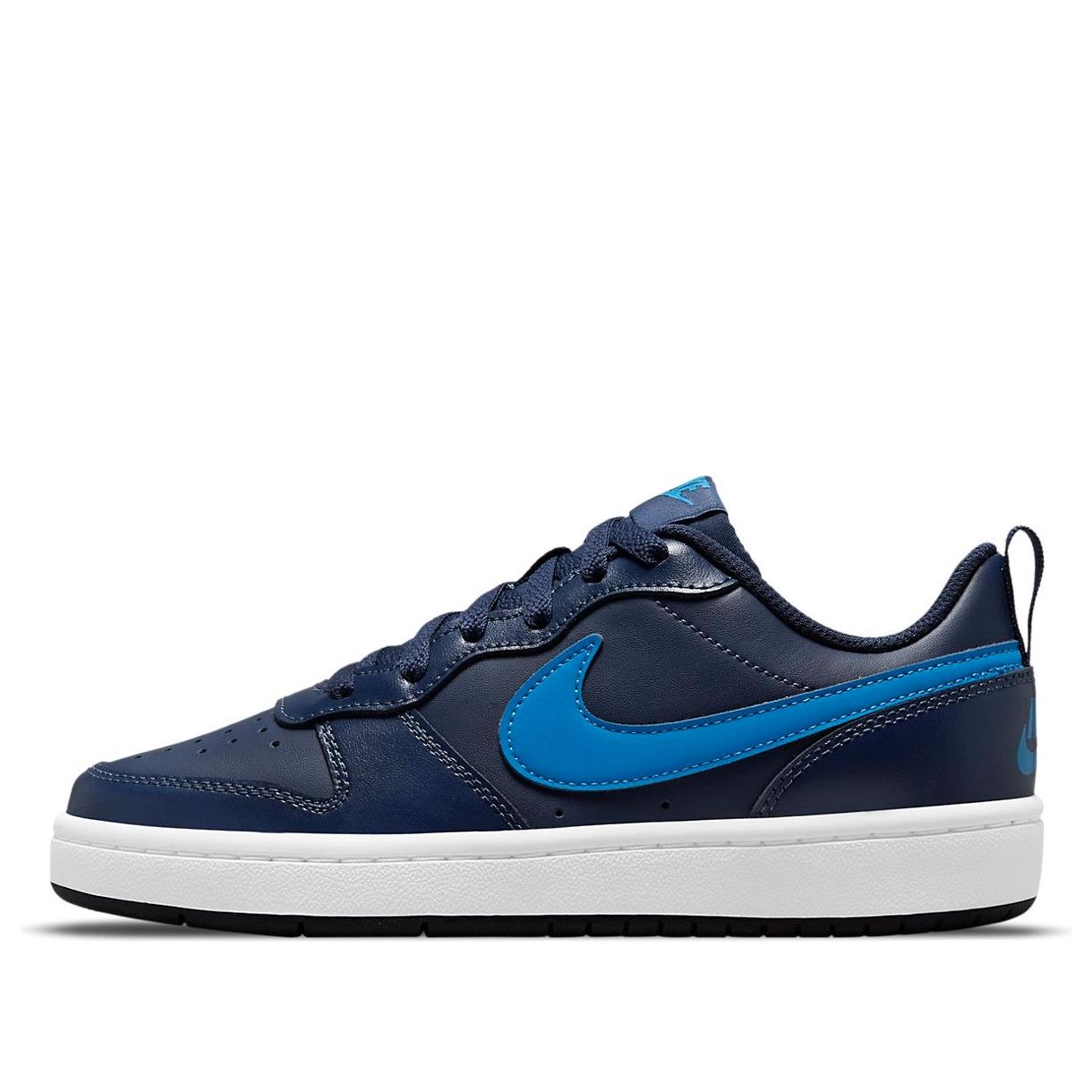 (GS) Nike Court Borough Low 2 'Navy Blue' BQ5448-403