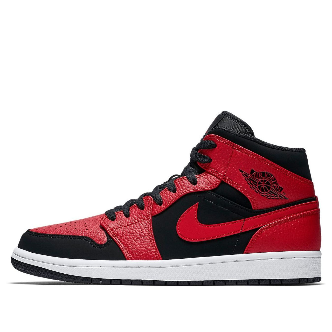 Air Jordan 1 Mid 'Bred' 554724-054