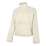 (WMNS) AS W Nike Sportswear SWSH Top HZ FLC BB FOSSIL CU6638-238