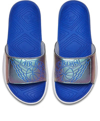 (GS) Air Jordan Hydro 7 Slides 'Wings Grey Royal' AA2516-007