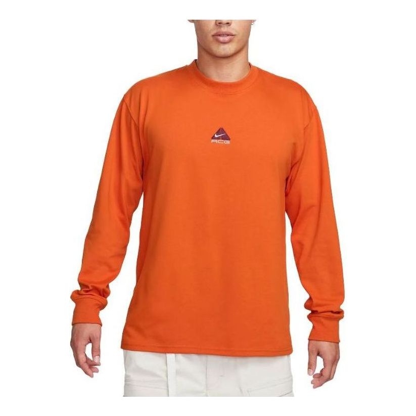 Nike ACG "Lungs" Long-Sleeve T-Shirt 'Orange' DR7754-893