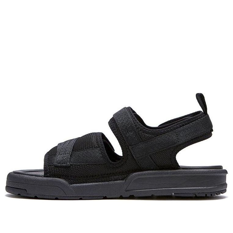 New Balance 3205 Series Velcro Minimalistic Casual Black Sandals 'Black White' SD3205GBK