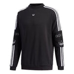 adidas originals Men's Ts Trefoil Sweatshirt Black ED7111
