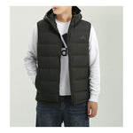 adidas Helionic Vest Stay Warm hooded Down Vest Brown GD4729