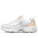 (WMNS) Skechers D'lites 1.0 'White' 149142-WHT