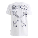 Off-White SS21 Logo Alphabet Printing Round Neck Short Sleeve Ordinary Version White OMAA027S201850030188